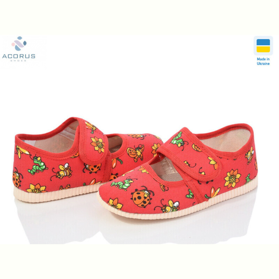 Тапки Acorus 0222 червоний