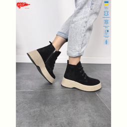 Ботинки ARTO 107 ч.з. хутро