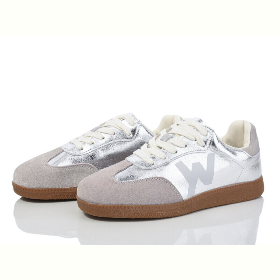 Кроссовки Violeta 197-183 silver