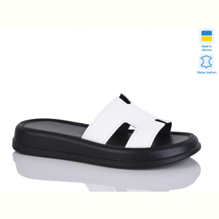 Шлепки Sali 506 білий к.