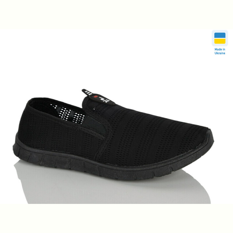 Слипоны Крок 4100 чорний