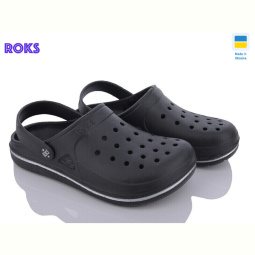 Кроксы Roks Roksol 753 чорний