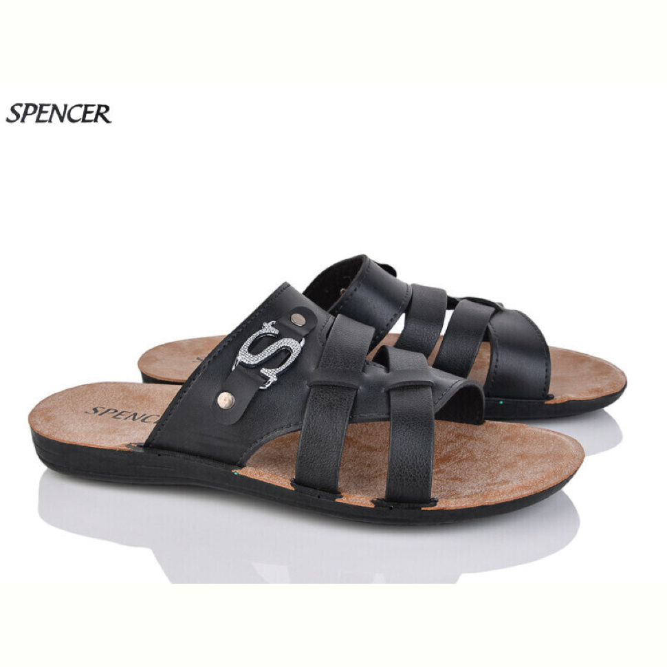 Шлепки Spencer 3554 чорний