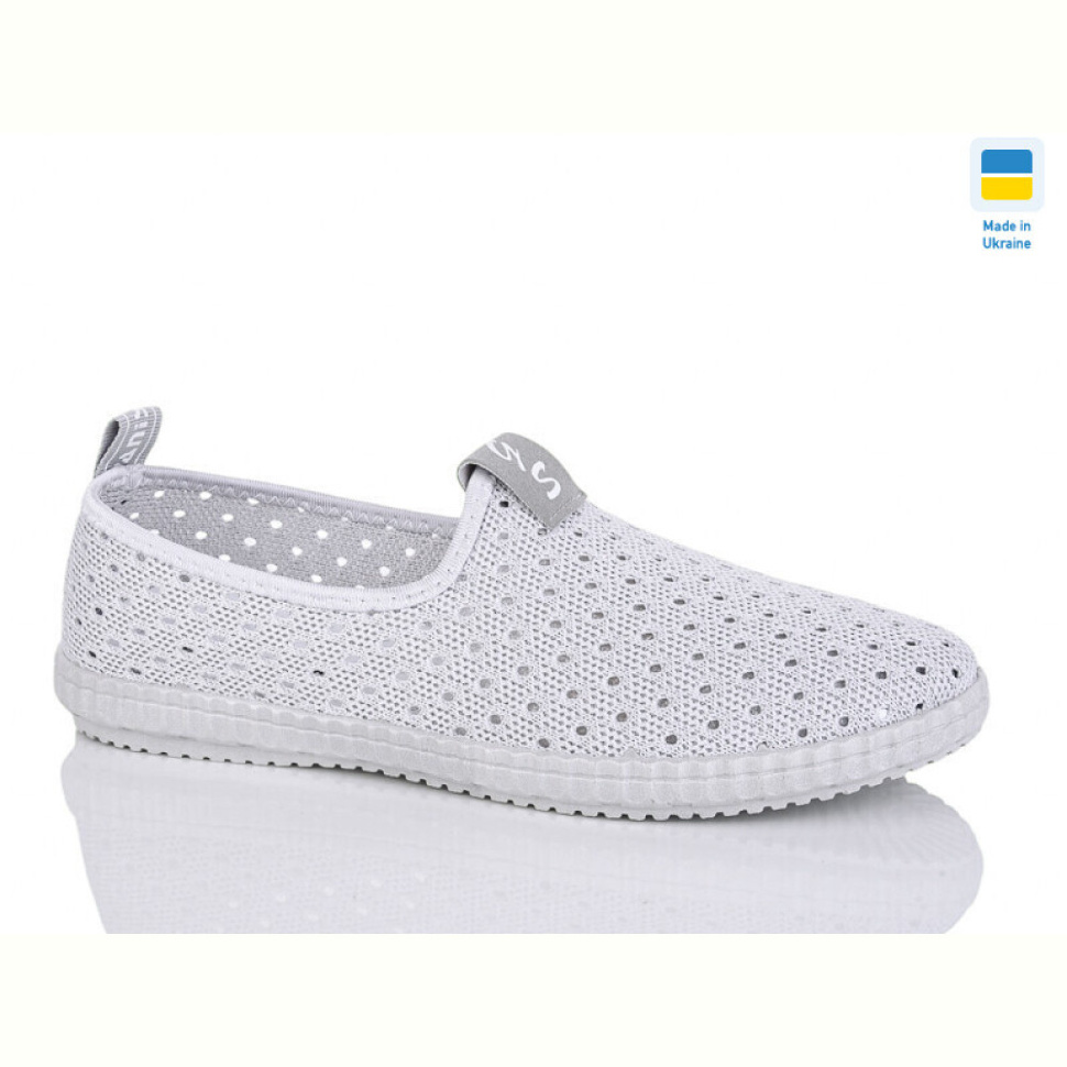 Слипоны DeMur N526 сірий