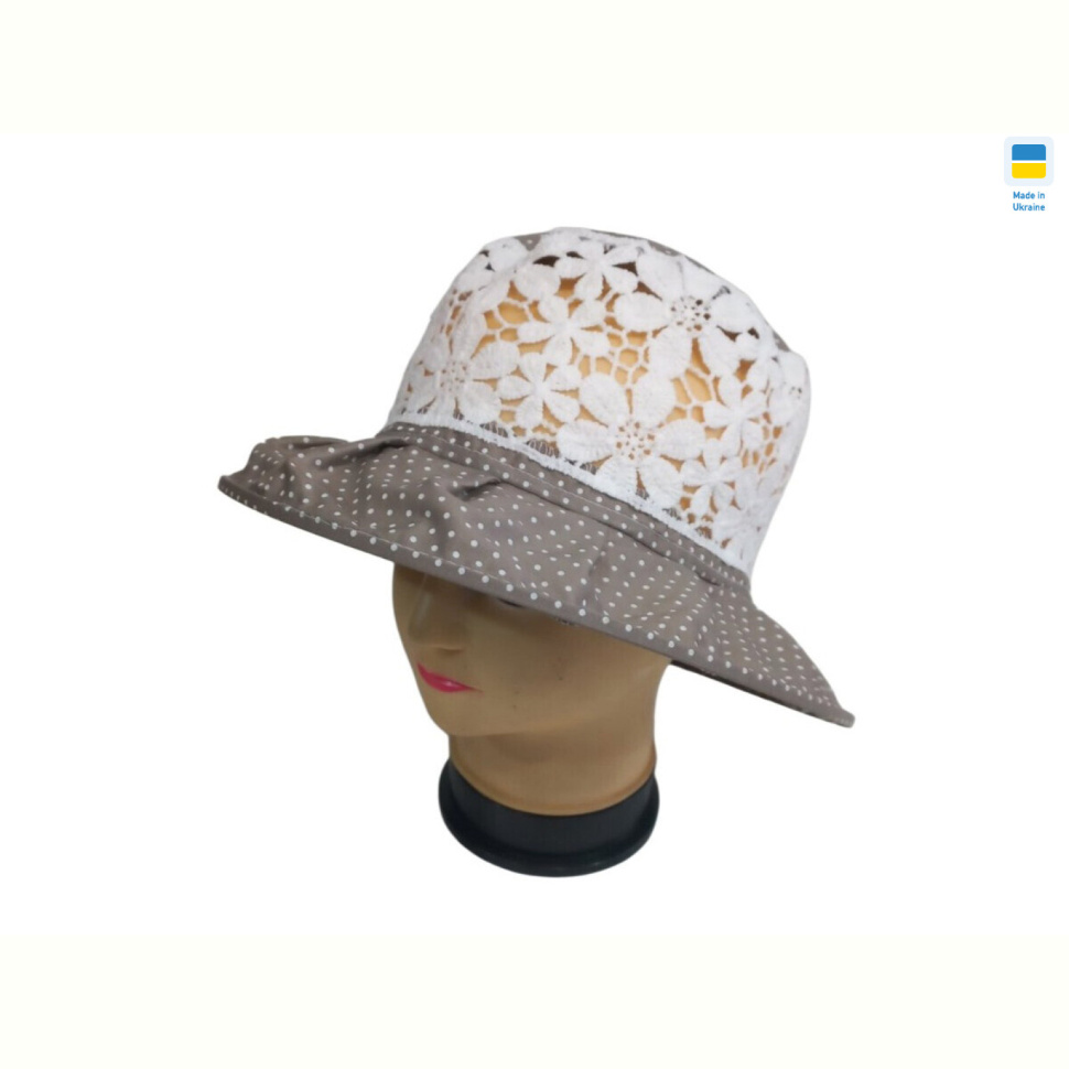 Шляпа Mabi 0788 сірий