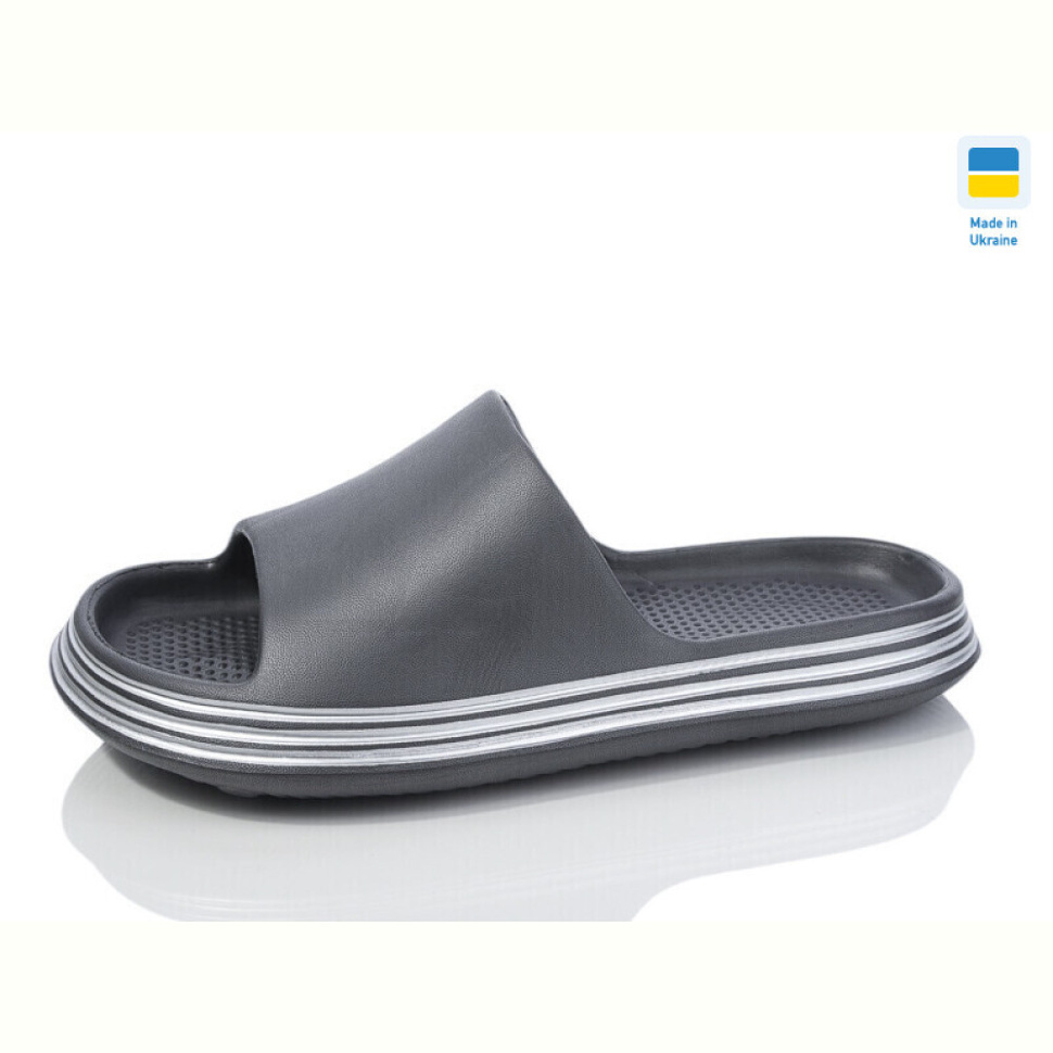 Шлепки Крок 236 графіт