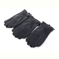 Перчатки RuBi R203М кожзам-махра black