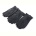 Перчатки RuBi R203М кожзам-махра black