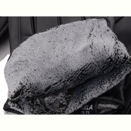 Перчатки RuBi R203М кожзам-махра black