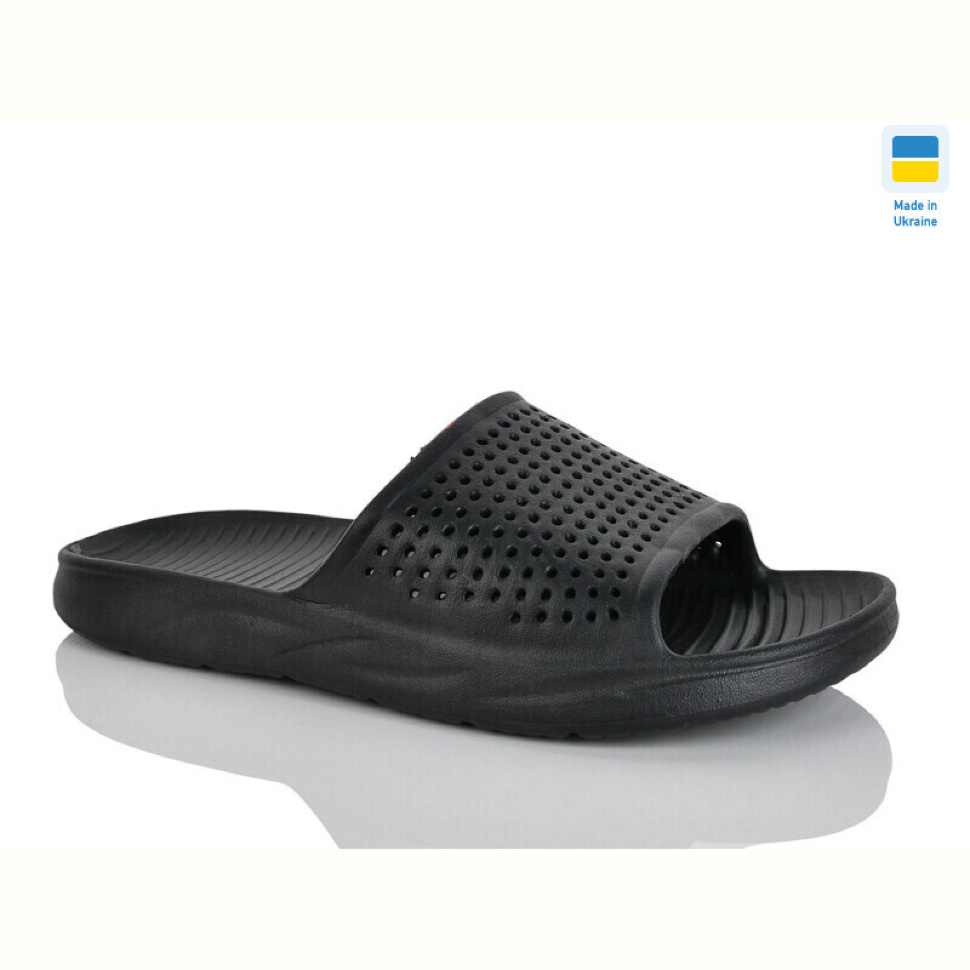 Шлепки Lot Shoes N409 чорний