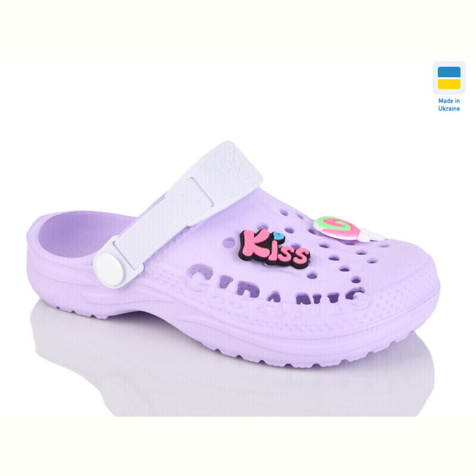 Кроксы DeMur 009 бузковий