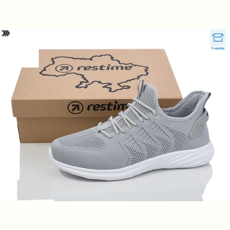 Кроссовки Restime AML25968 grey