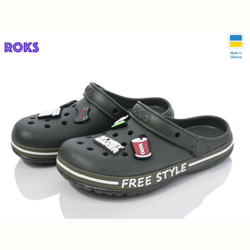 Кроксы Roks Dago 329 хакі