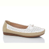 Туфли Leguzaza 910 white-beige батал
