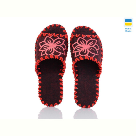 Тапки Active 285W бордо