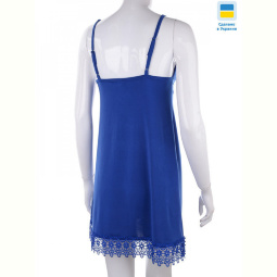 Ночная рубашка Nadia &amp; Natali 8288 d.blue батал
