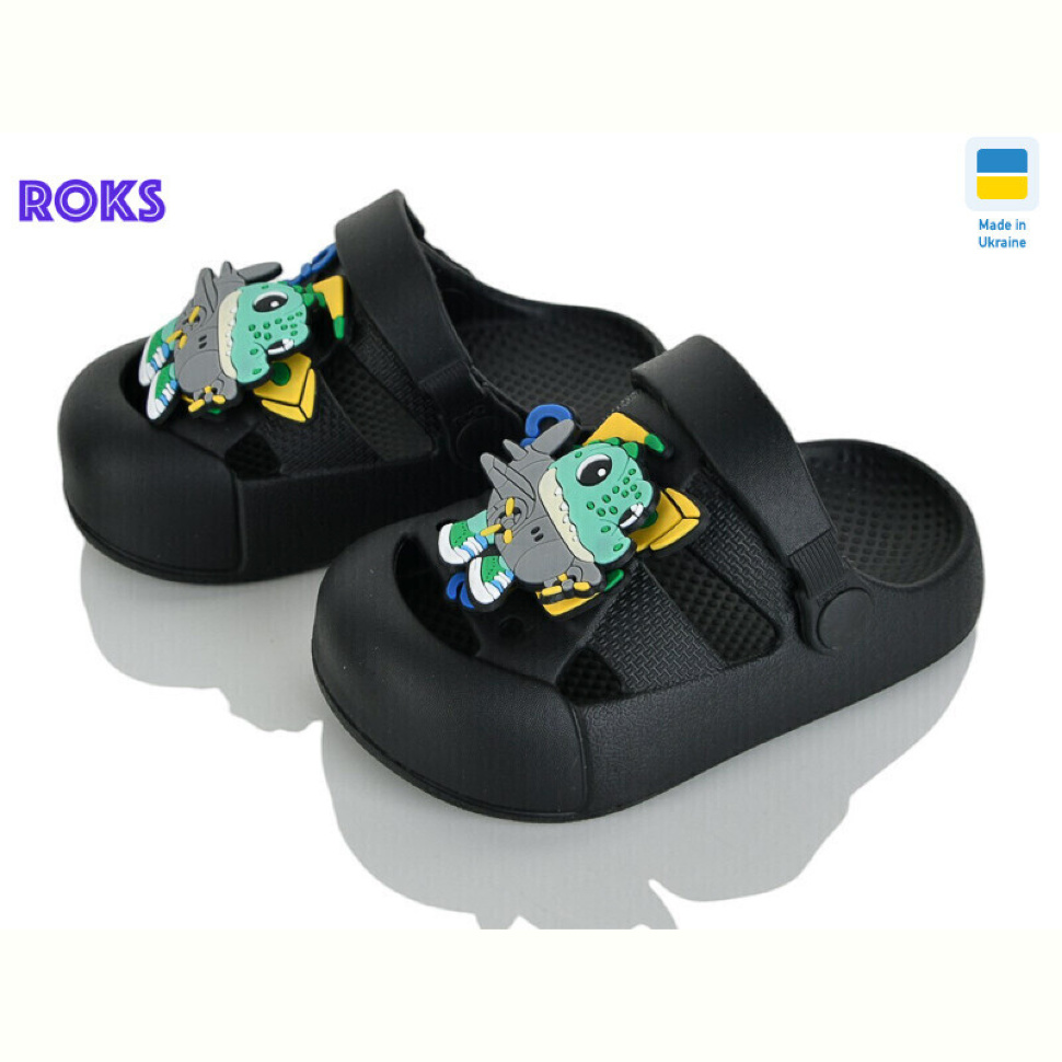 Кроксы Roks 336 чорний