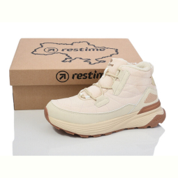 Ботинки Restime HWZ24393 beige