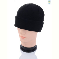 Шапка Angelica MW002-1 на флісі black
