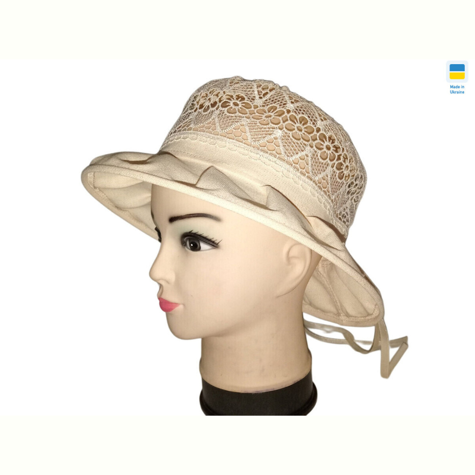Шляпа Mabi 0743 бежевий