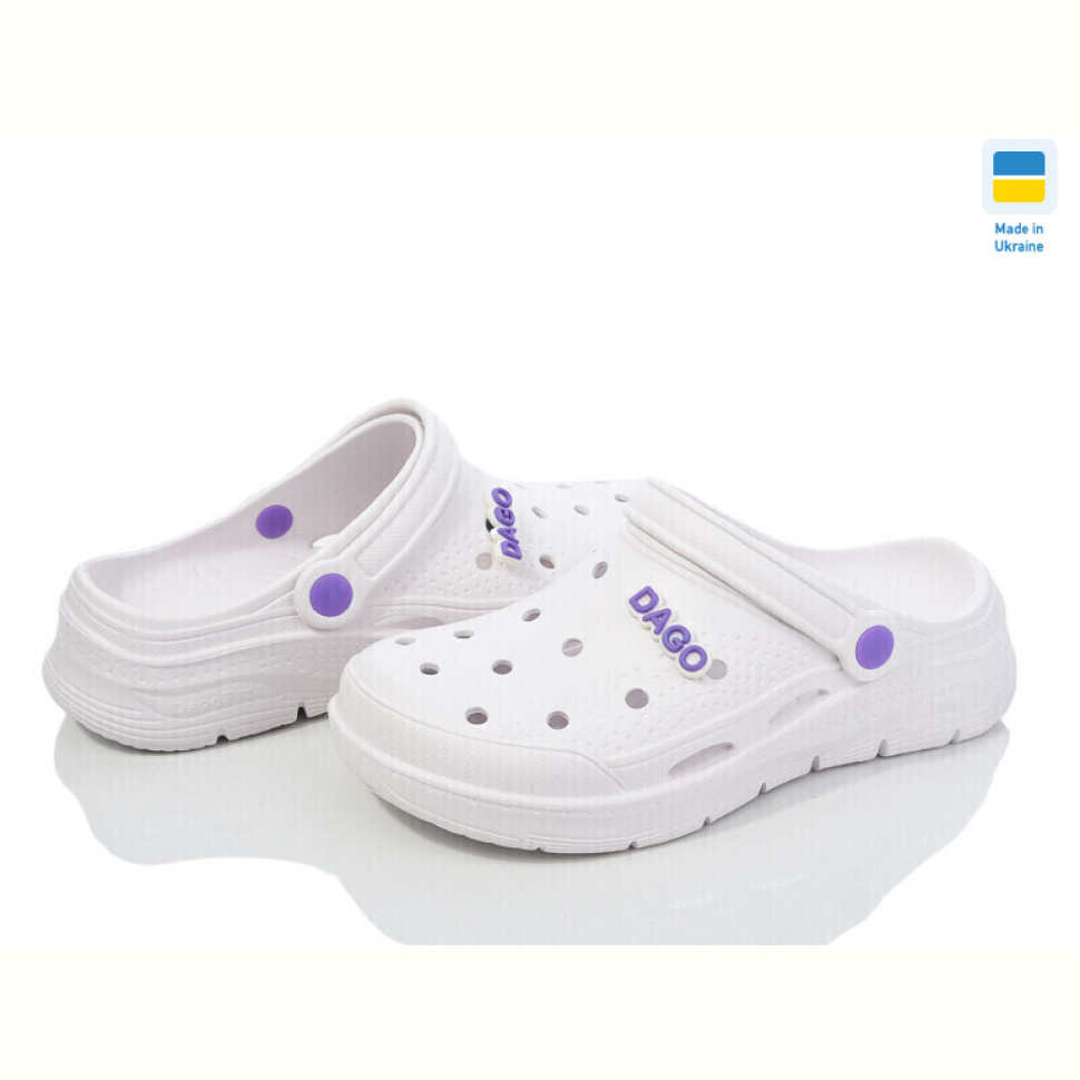 Кроксы Golden Lion 425 білий