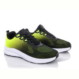 Кроссовки Violeta 24-152 green-black