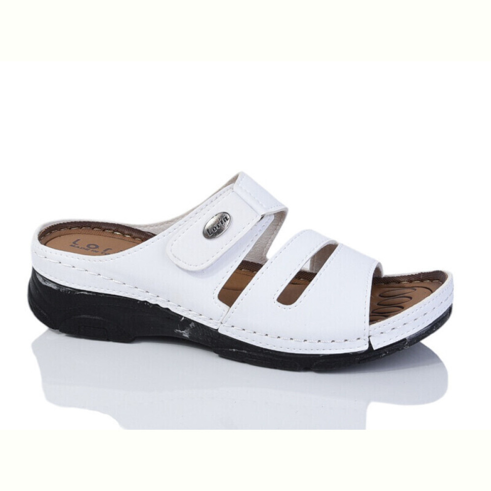 Шлепки Sali-2 52-27 білий