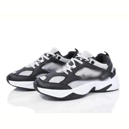 Кроссовки Violeta HD47-1898-5 black-grey