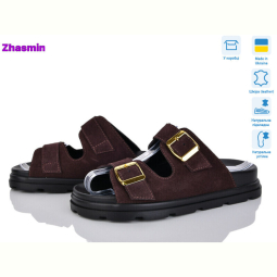 Шлепки Zhasmin 4509 шокол.спил