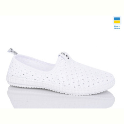Слипоны DeMur N526 білий
