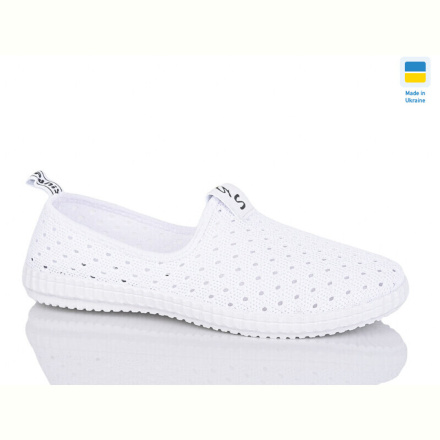 Слипоны DeMur N526 білий