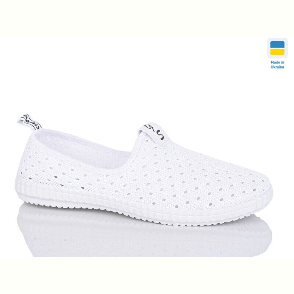 Слипоны DeMur N526 білий