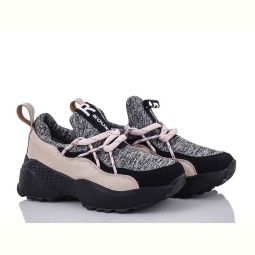 Кроссовки Class Shoes 18-10 серо-розовый