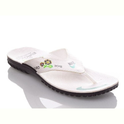 Шлепки DeMur MN white-green V