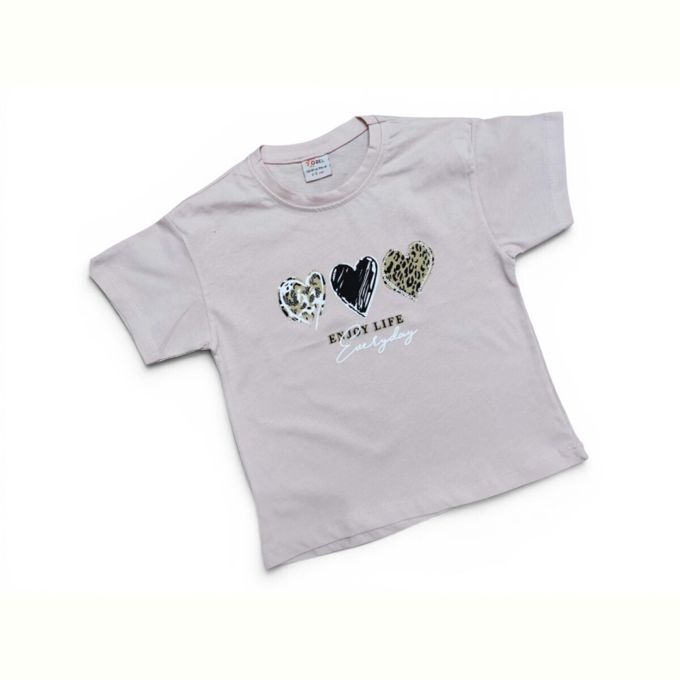 Футболка Kids-modnik 2616 пудровий