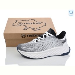 Кроссовки Restime CML25516 white-grey