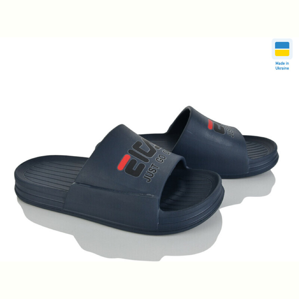 Шлепки Vladimir C106 синій