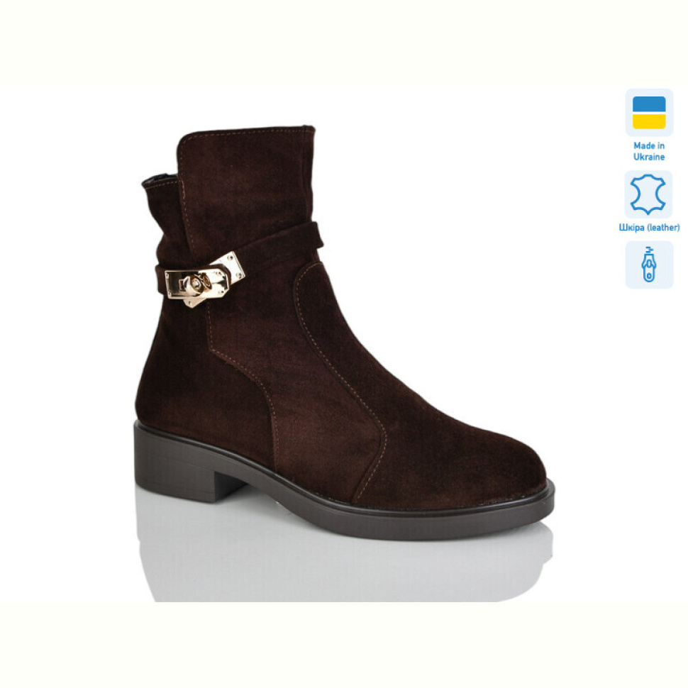 Ботинки Sali 81 шоколад. з. зима