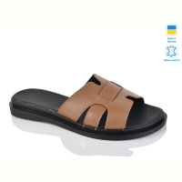 Шлепки Sali 301 карамель к.