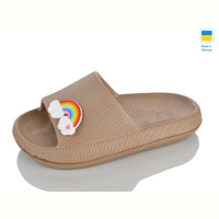 Шлепки Lot Shoes N022 коричневий