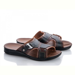 Шлепки Makers Shoes Model X-3 коричн