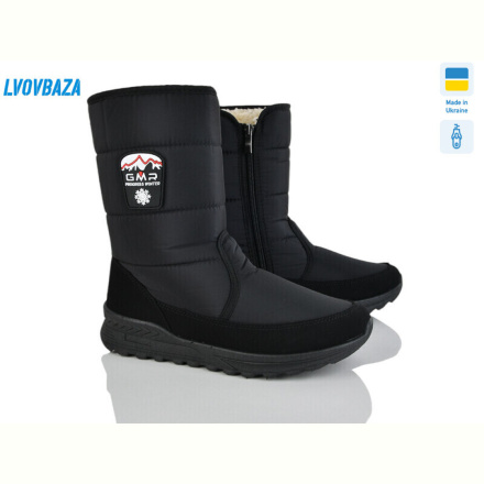 Дутики Lvovbaza 4335 чорний