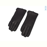 Перчатки RuBi X5 black шкіра олень вовна