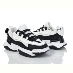 Кроссовки Violeta 149-38 black-white