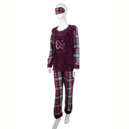 Пижама Nicoletta 8199 bordo