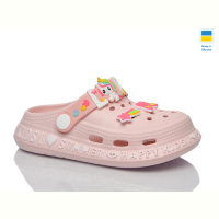 Кроксы DeMur 6005 рожевий