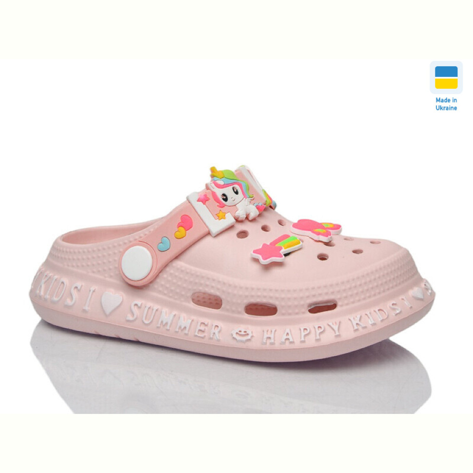 Кроксы DeMur 6005 рожевий