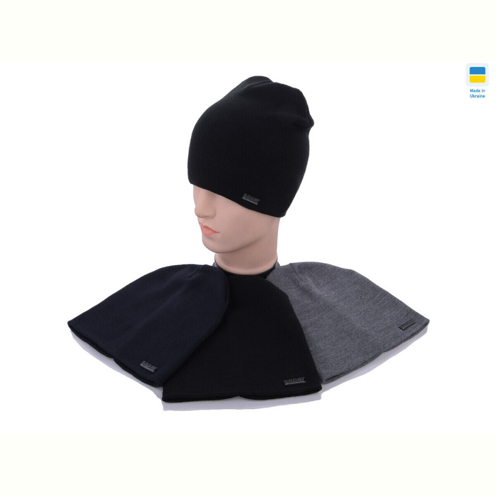 Шапка Angelica SP001 подвійна mix Шапка Angelica SP001 подвійна mix