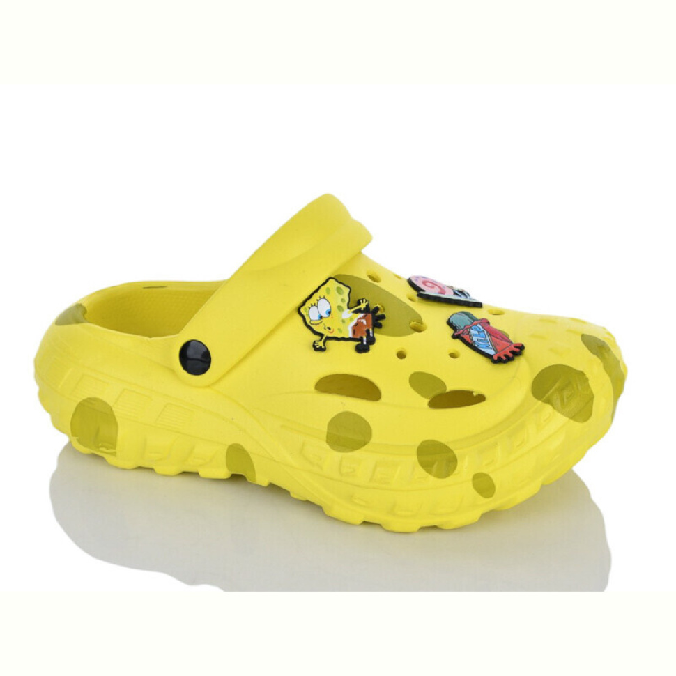 Кроксы Violeta B509 yellow
