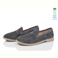 Туфли G-Aira 316Б сірий замш